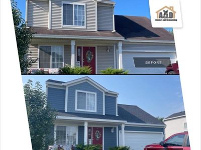 Before & After Full Exterior Remodeling