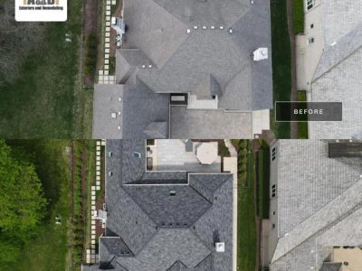 Before & After Full Home Roof Replacement