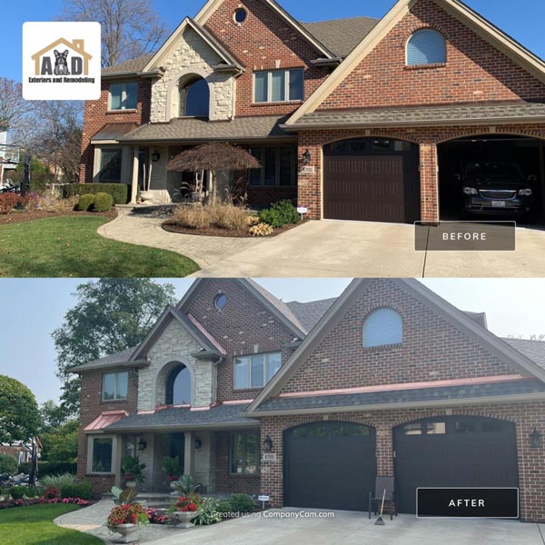 Before & After Residential Home Exterior Remodeling
